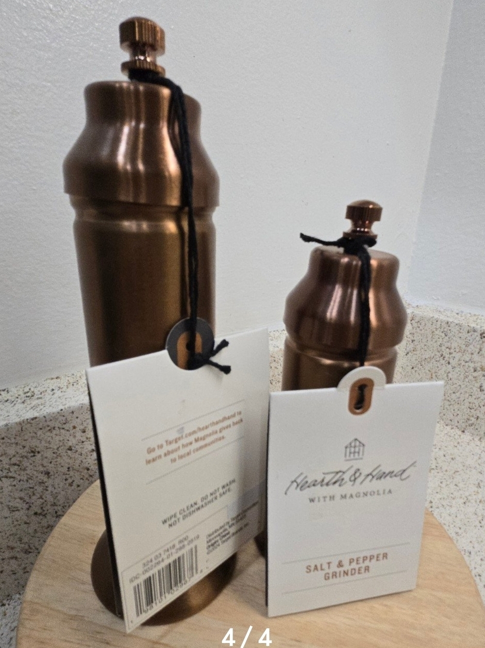 Hearth and Hand with Magnolia from Target the new copper salt and pepper grinder
